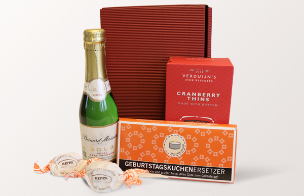 Geschenkbox Geburtstagsgruß